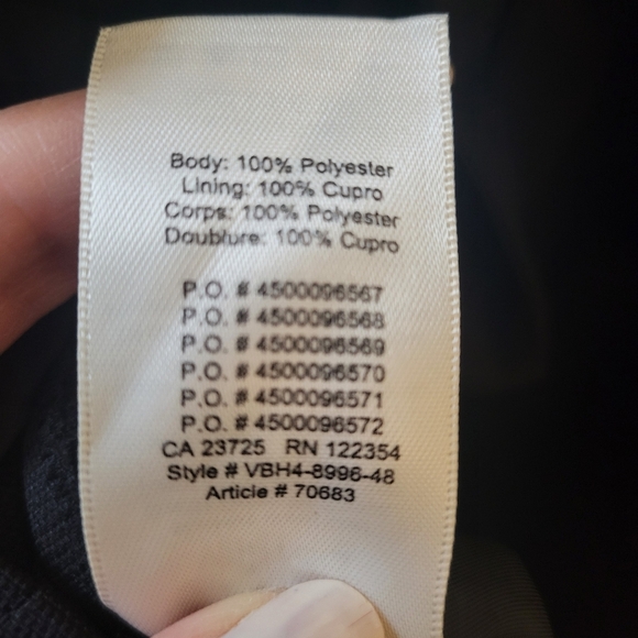 Aritzia Wilfred Écoulement Black Jumpsuit - Picture 6 of 7